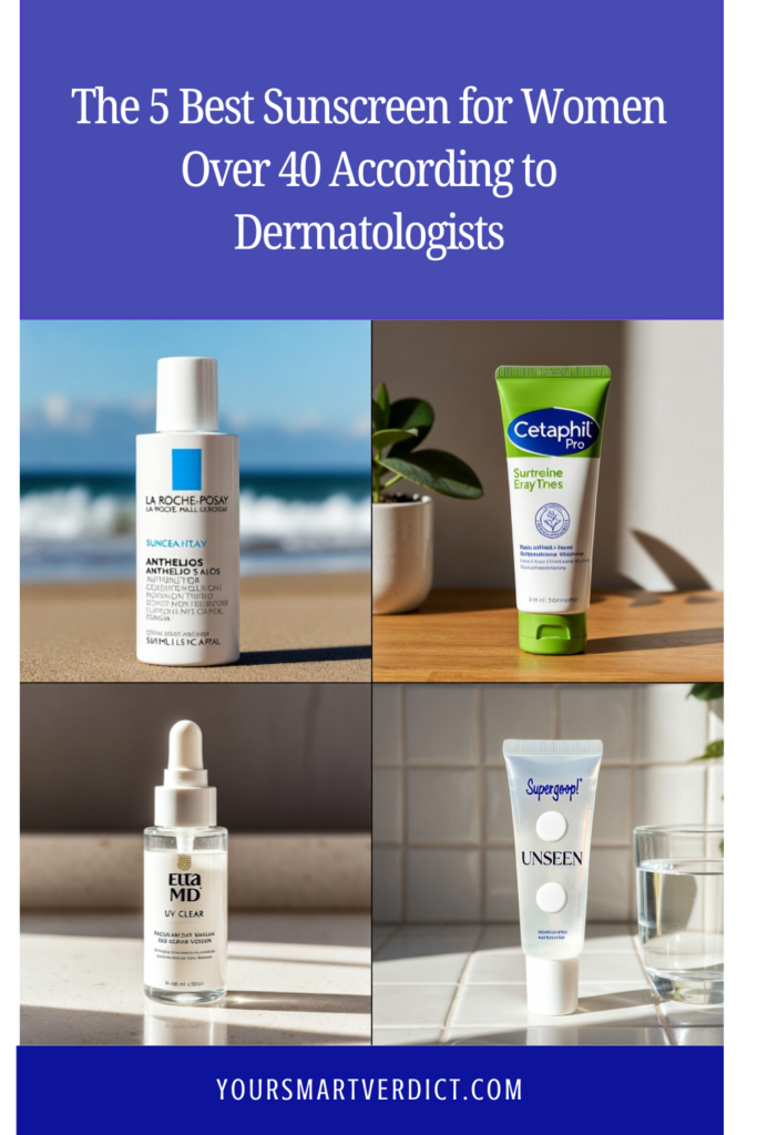 The 5 Best Sunscreen for Women Over 40 According to Dermatologists